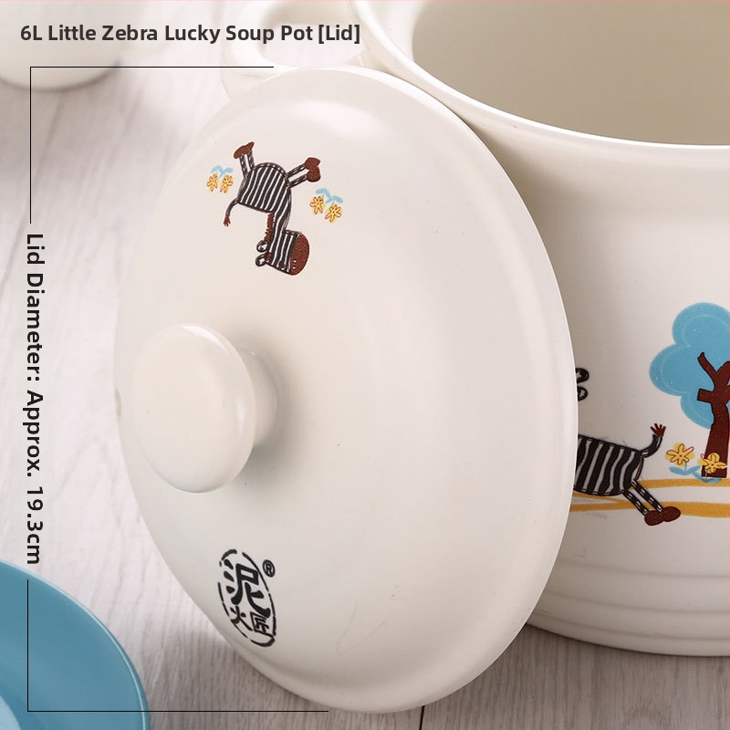 Smaltovaný keramický veko na hrniec 2,1–3 L, kompatibilný so všetkými platňami, protiprilepený povrch, vhodný pre polievkové hrnce a hlinené hrnce