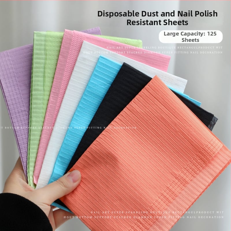 Jednokratna podloga za stol za manikuru, plastična, osnovno pakiranje, 1 kom, opće korištenje