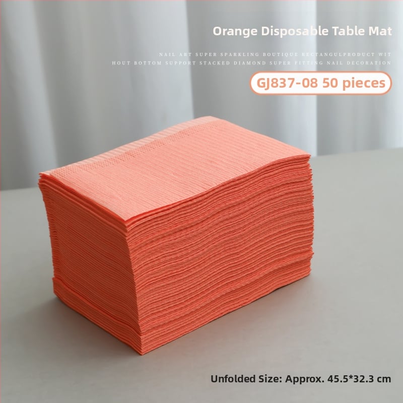 Jednokratna podloga za stol za manikuru, plastična, osnovno pakiranje, 1 kom, opće korištenje