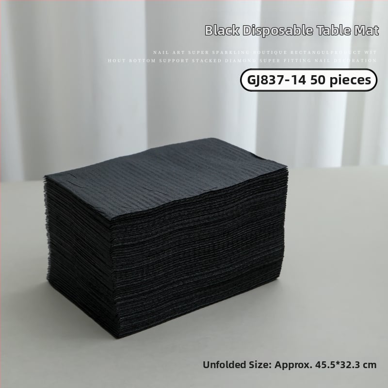 Jednokratna podloga za stol za manikuru, plastična, osnovno pakiranje, 1 kom, opće korištenje