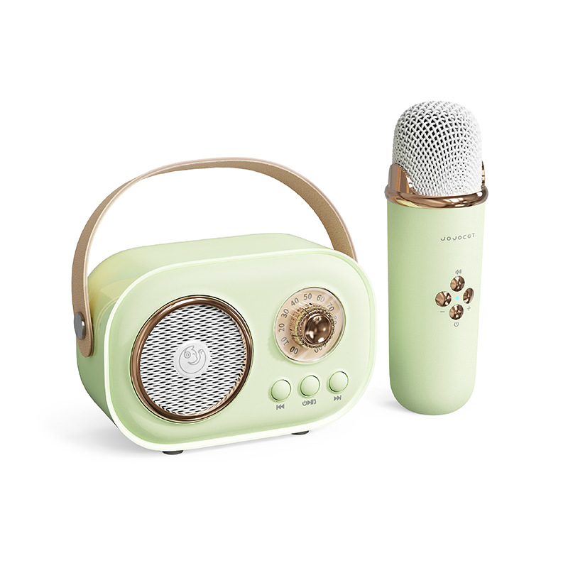 C20Plus Mikrofonski Bluetooth zvučnik za karaoke – Ugrađena baterija 1000–1200mAh, Bluetooth 5.1, 8W, raspon frekvencija 100Hz–20kHz, doseg 10m