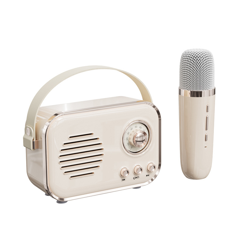 C20Plus Mikrofonski Bluetooth zvučnik za karaoke – Ugrađena baterija 1000–1200mAh, Bluetooth 5.1, 8W, raspon frekvencija 100Hz–20kHz, doseg 10m