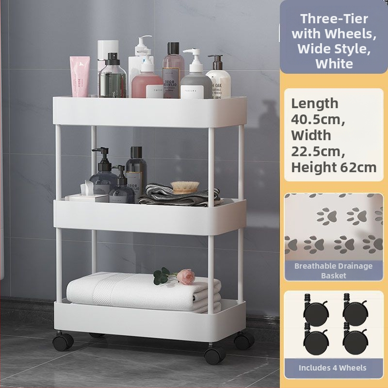 Kupaonski višefunkcionalni ormarić za skladištenje – plast, klasičan i moderan stil, EU CE certifikacija, Šifra proizvoda 1024699448