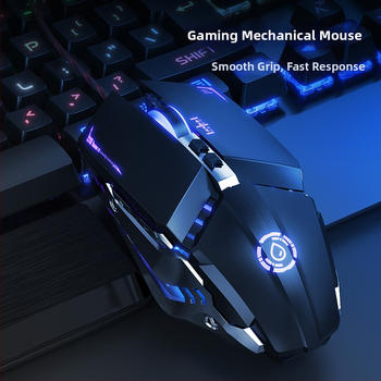 Tastatură mecanică K1000, 104 taste, conectare prin cablu, iluminare RGB, corp metalic, cablu de 1,5 m.