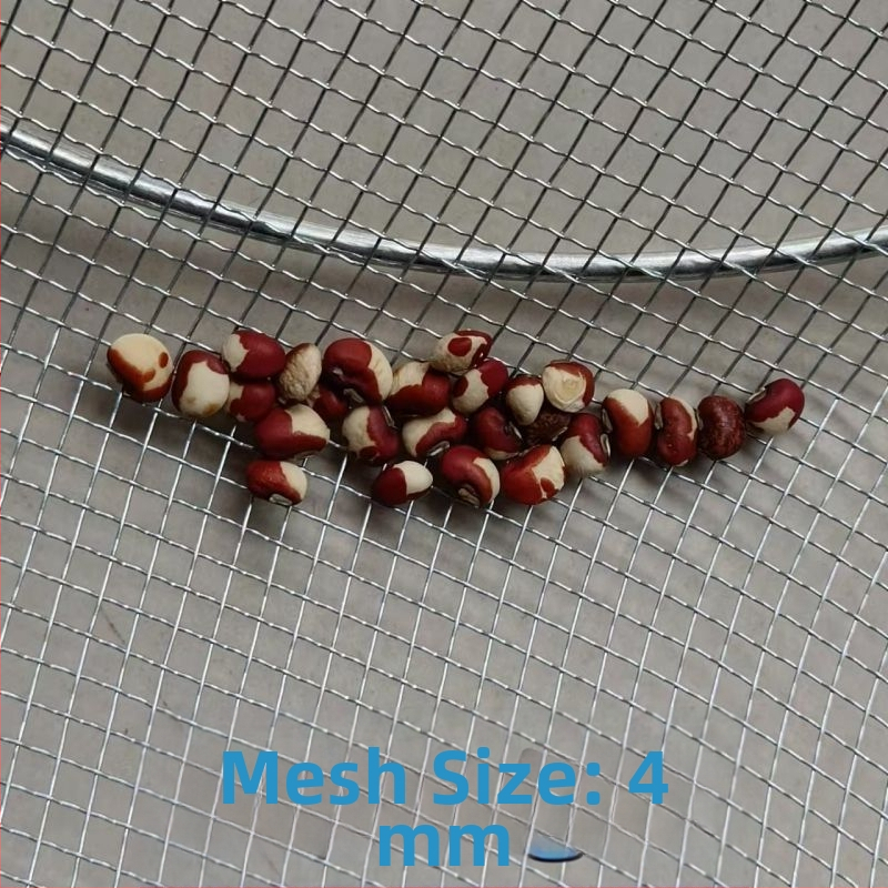 Sitko na múku, hrubo posilnené kruhové kovové sito, domáce použitie