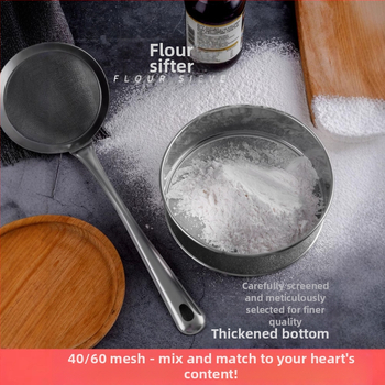 Sitko na múku z 304 nerezovej ocele s ultrajemnou sieťkou 40/60 na pečenie