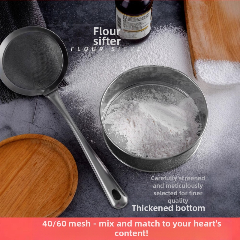 Sitko na múku z 304 nerezovej ocele s ultrajemnou sieťkou 40/60 na pečenie