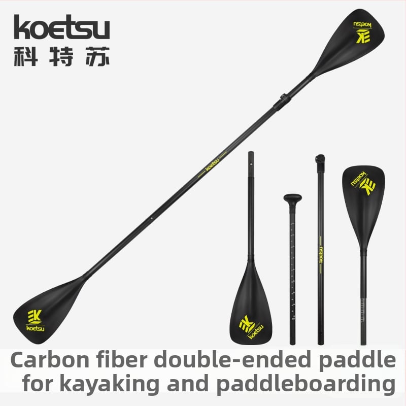 Koetsu φουσκωτή σανίδα SUP με κουπί καγιάκ — ανθρακονήματα + υαλοβάμβακας ίνες, καθολική χρήση, σανίδα σερφ