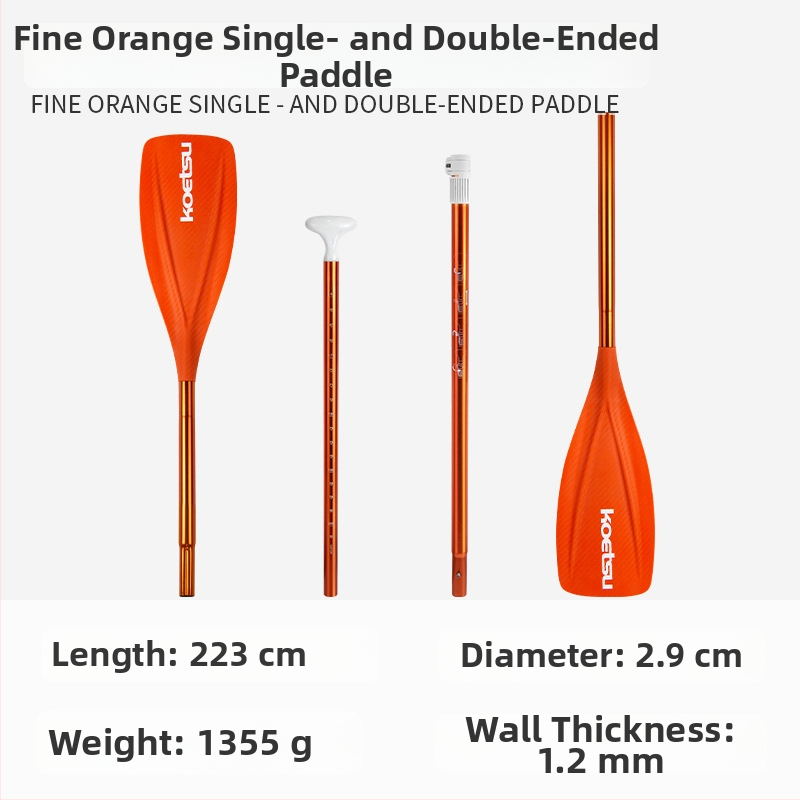 Koetsu φουσκωτή σανίδα SUP με κουπί καγιάκ — ανθρακονήματα + υαλοβάμβακας ίνες, καθολική χρήση, σανίδα σερφ