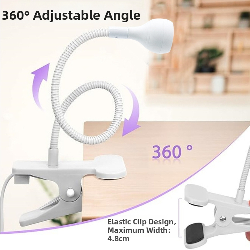 Manikúrna lampa s ohybným ramenom USB UV tušenie LED lampa na nechty