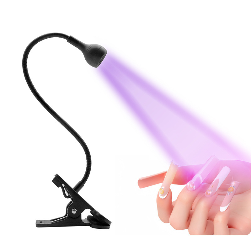 Lampa za nokte s fleksibilnim vratilom, USB UV sušenje LED lampa
