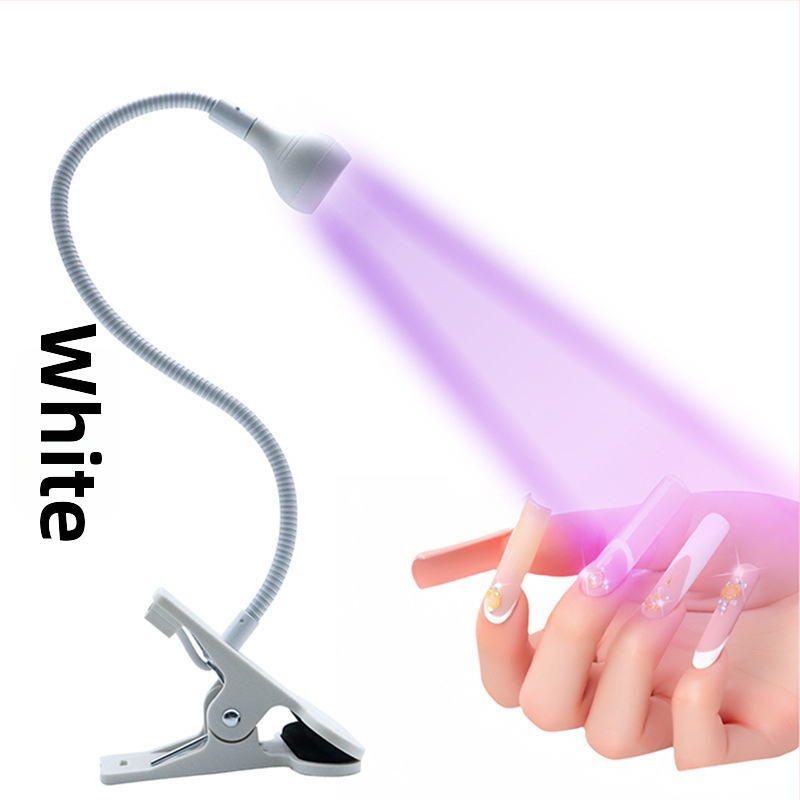 Manikúrna lampa s ohybným ramenom USB UV tušenie LED lampa na nechty