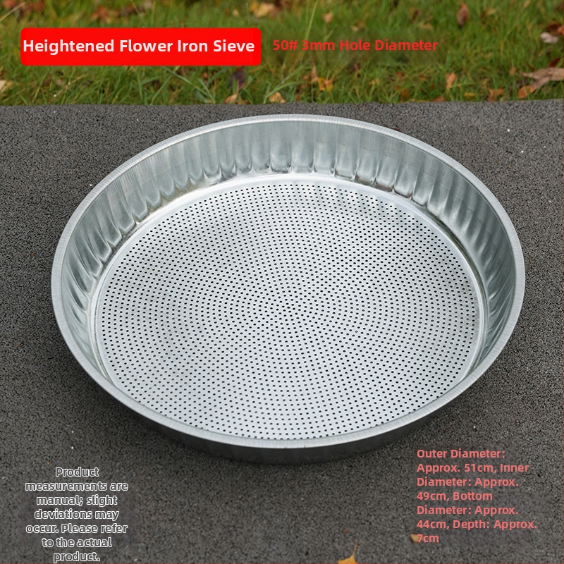 Sitko na múku – Materiál: železo a nerezová oceľ, nemagnetické; Štýl: moderná jednoduchosť; Uvedenie na trh: jar 2017; Pôvod: Chongqing Dazu