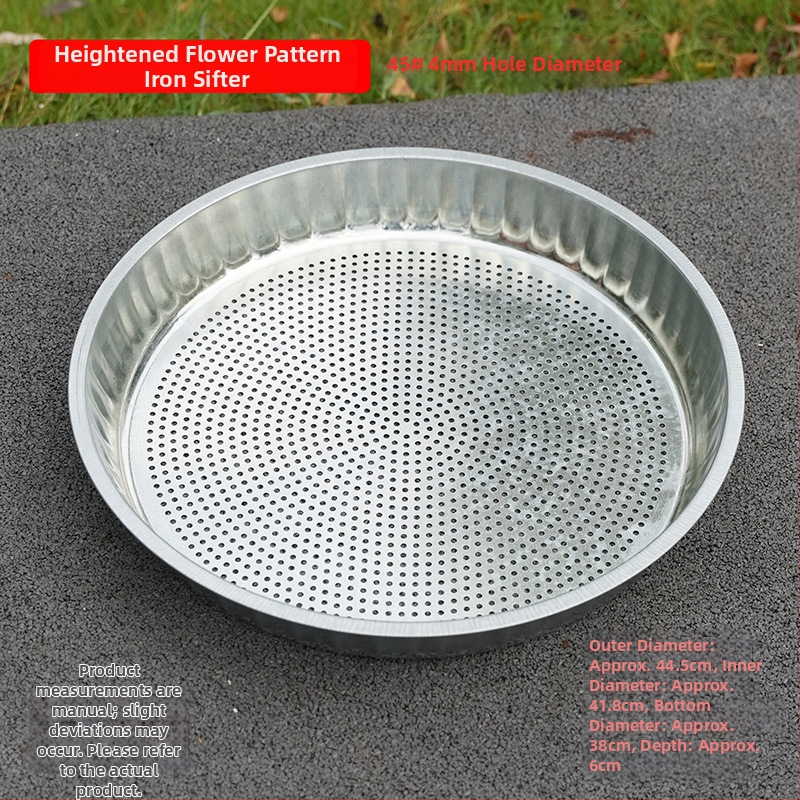 Sitko na múku – Materiál: železo a nerezová oceľ, nemagnetické; Štýl: moderná jednoduchosť; Uvedenie na trh: jar 2017; Pôvod: Chongqing Dazu