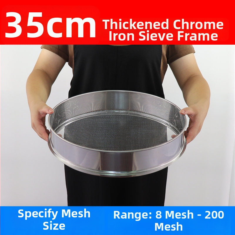 Sitko na múku z nerezovej ocele 304 s jemnou sieťou, vhodné pre múku, ryžu, sezam a sójové mlieko