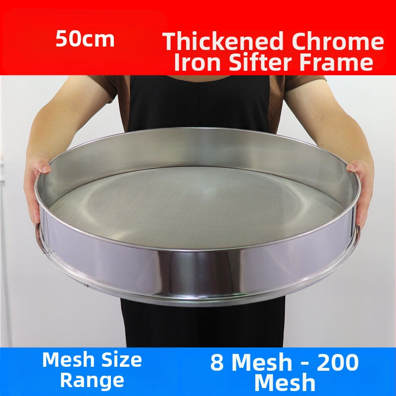 Sitko na múku z nerezovej ocele 304 s jemnou sieťou, vhodné pre múku, ryžu, sezam a sójové mlieko