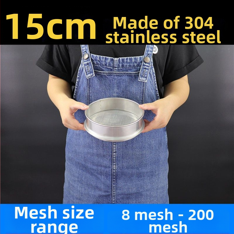 Sitko na múku z nerezovej ocele 304 s jemnou sieťou, vhodné pre múku, ryžu, sezam a sójové mlieko