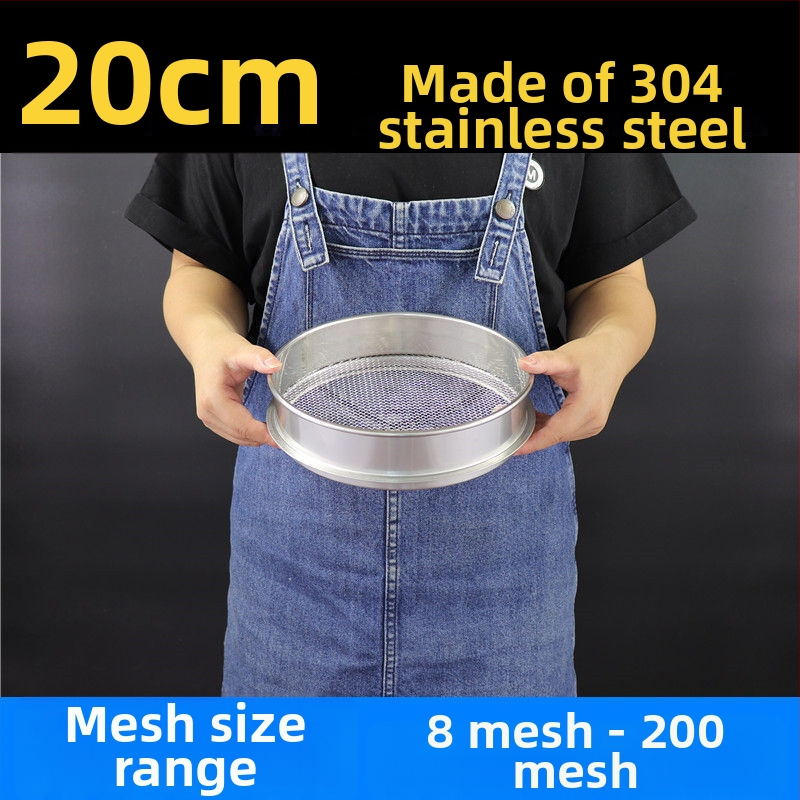 Sitko na múku z nerezovej ocele 304 s jemnou sieťou, vhodné pre múku, ryžu, sezam a sójové mlieko