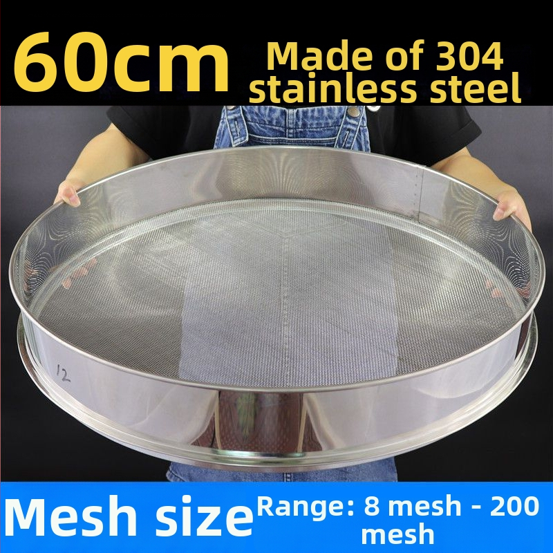 Sitko na múku z nerezovej ocele 304 s jemnou sieťou, vhodné pre múku, ryžu, sezam a sójové mlieko
