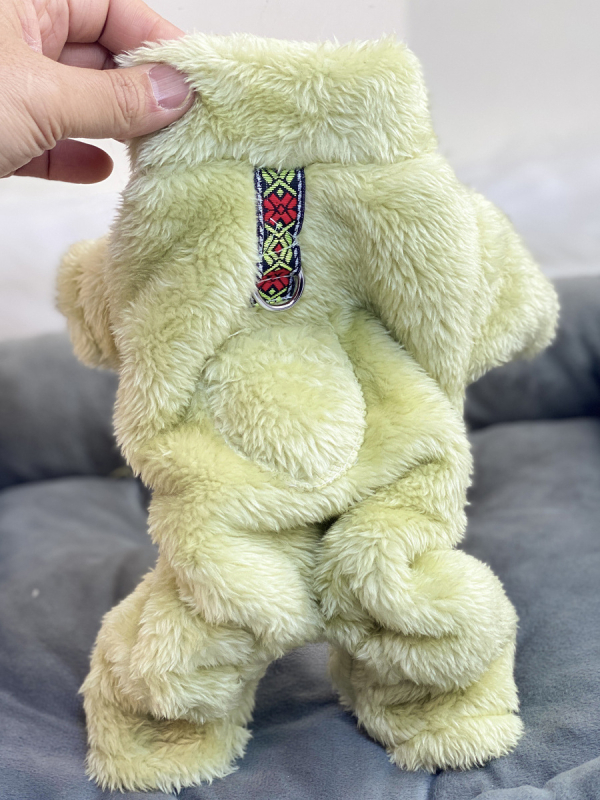 Poliesterska odjeća za kućne ljubimce za jesen/zimu, pliš, topla, casual stil, Beggar cat