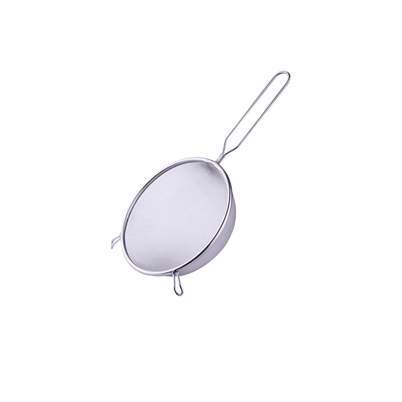 Sivă din oțel inoxidabil cu două urechi, plasă 30 mesh, filtru multipurpose pentru făină, lapte de soia și sucuri