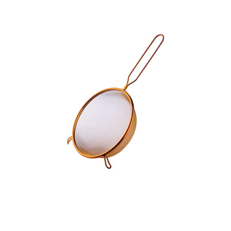 Sivă din oțel inoxidabil cu două urechi, plasă 30 mesh, filtru multipurpose pentru făină, lapte de soia și sucuri