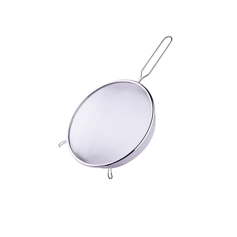 Sivă din oțel inoxidabil cu două urechi, plasă 30 mesh, filtru multipurpose pentru făină, lapte de soia și sucuri