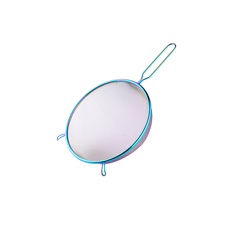 Sivă din oțel inoxidabil cu două urechi, plasă 30 mesh, filtru multipurpose pentru făină, lapte de soia și sucuri