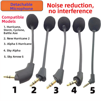 Herný mikrofón M1 – smerovanie typu pištoľ, rozsah 20 Hz–20 kHz, SNR < 60 dB, uvedené v roku 2023