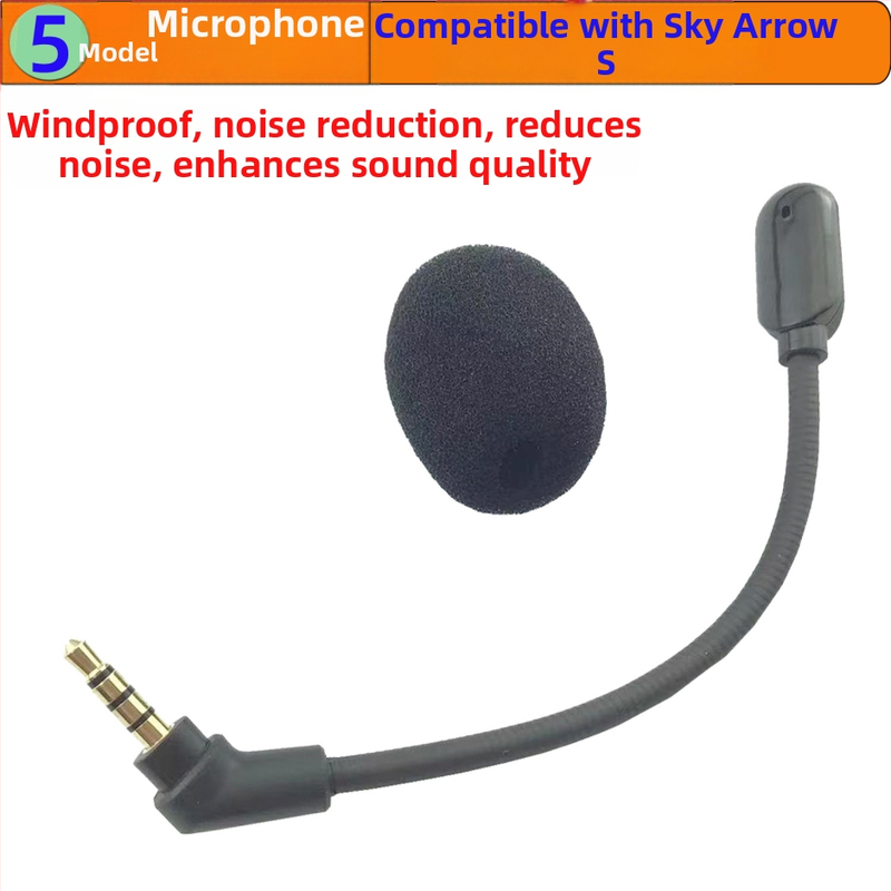 Herný mikrofón M1 – smerovanie typu pištoľ, rozsah 20 Hz–20 kHz, SNR < 60 dB, uvedené v roku 2023