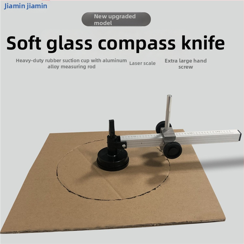 Körkörös vágó üveghez, kristálylemezekhez, kartonhoz és papírhoz – hagyományos üvegszerszám, nem importált