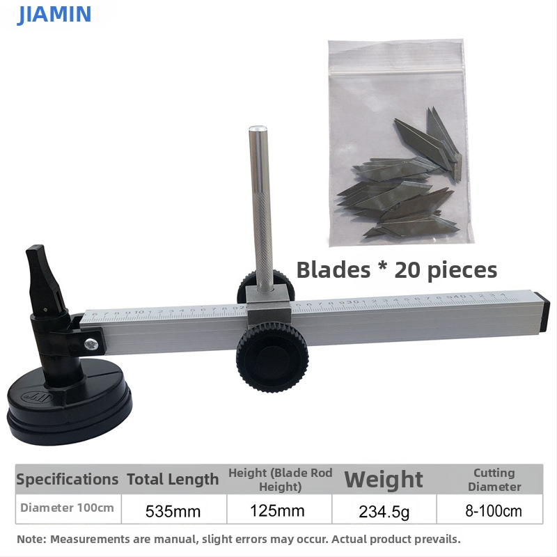 Körkörös vágó üveghez, kristálylemezekhez, kartonhoz és papírhoz – hagyományos üvegszerszám, nem importált