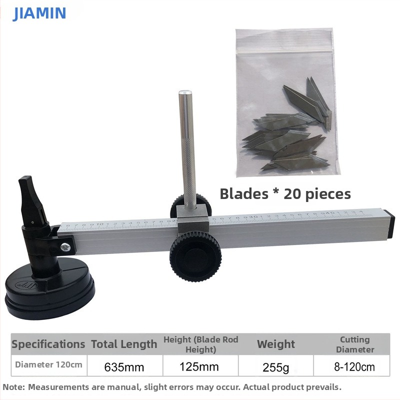 Körkörös vágó üveghez, kristálylemezekhez, kartonhoz és papírhoz – hagyományos üvegszerszám, nem importált