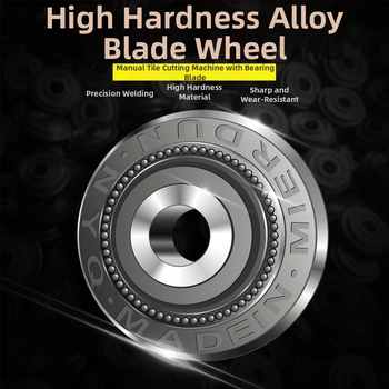 Kézi üvegvágó gép csempéző késküllővel, T-alakú ötvözet késküllő és kés tartozékok