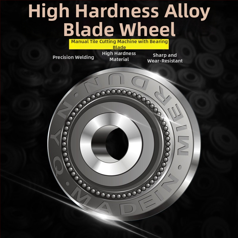 Kézi üvegvágó gép csempéző késküllővel, T-alakú ötvözet késküllő és kés tartozékok