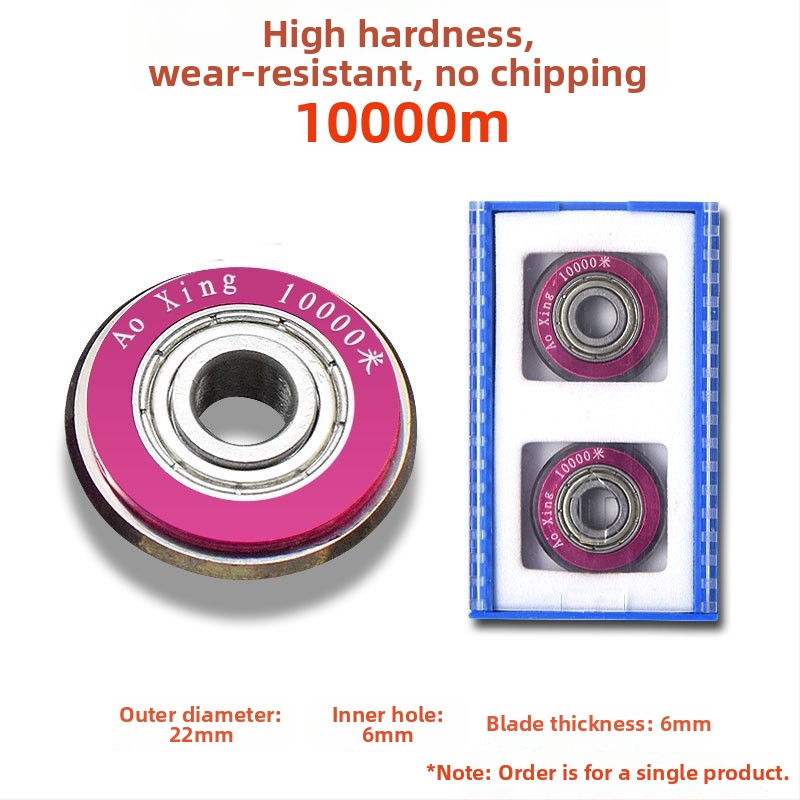 Kézi üvegvágó gép csempéző késküllővel, T-alakú ötvözet késküllő és kés tartozékok