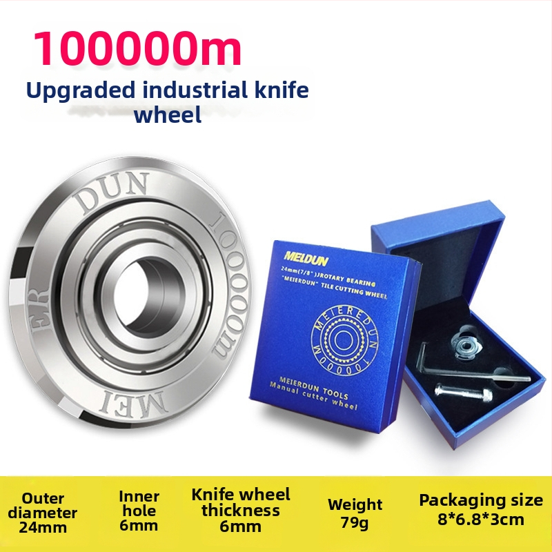 Kézi üvegvágó gép csempéző késküllővel, T-alakú ötvözet késküllő és kés tartozékok