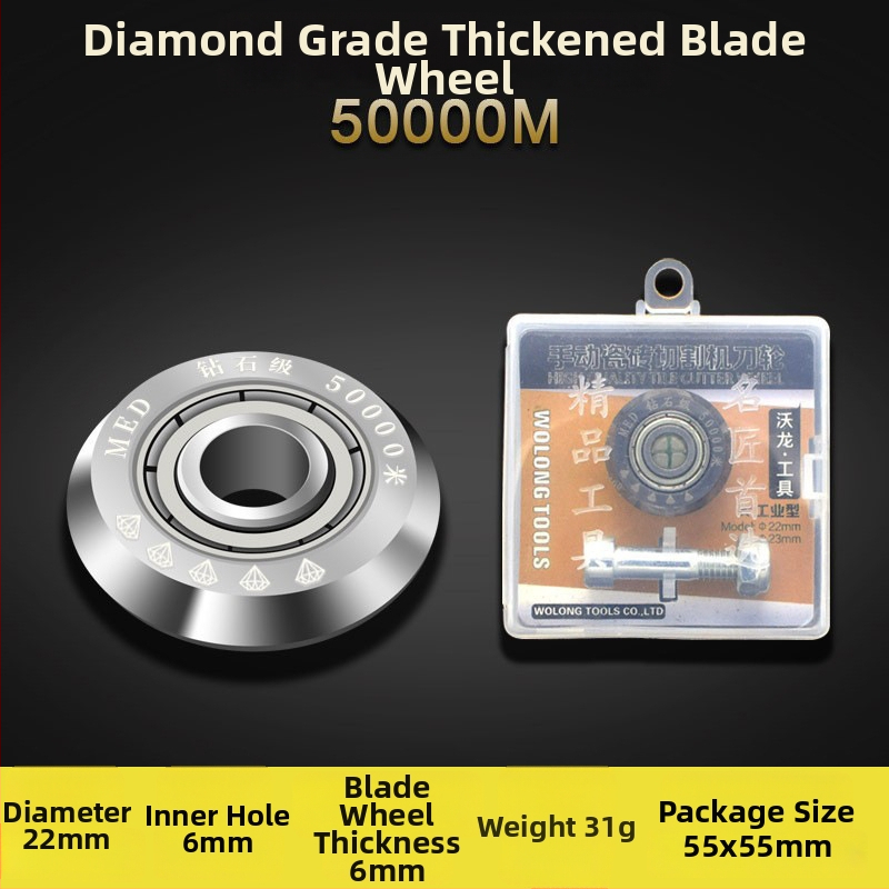 Kézi üvegvágó gép csempéző késküllővel, T-alakú ötvözet késküllő és kés tartozékok