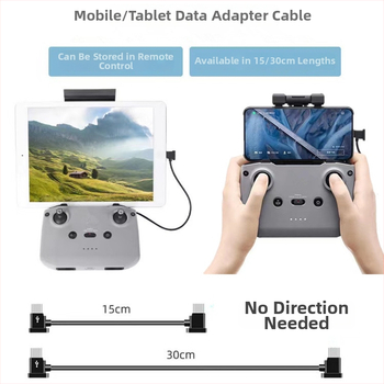 Drone USB-C spojovací kábel – Type-C rozhranie, neutrálna značka