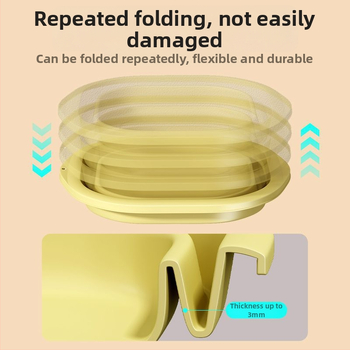 Zložená plastová umývacia misa pre domáce a cestovné použitie, ľahká 100–120 g, na pranie na internáte