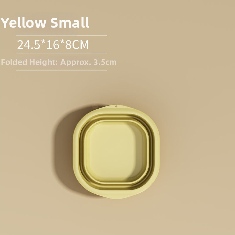 Zložená plastová umývacia misa pre domáce a cestovné použitie, ľahká 100–120 g, na pranie na internáte