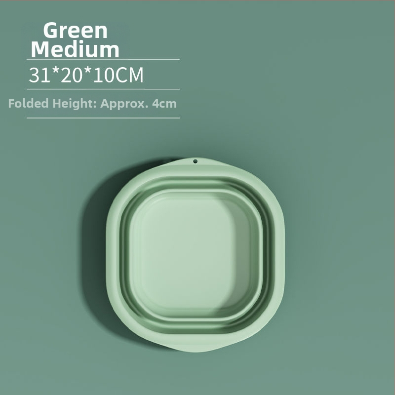 Zložená plastová umývacia misa pre domáce a cestovné použitie, ľahká 100–120 g, na pranie na internáte