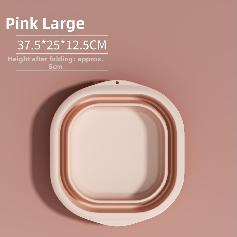 Zložená plastová umývacia misa pre domáce a cestovné použitie, ľahká 100–120 g, na pranie na internáte