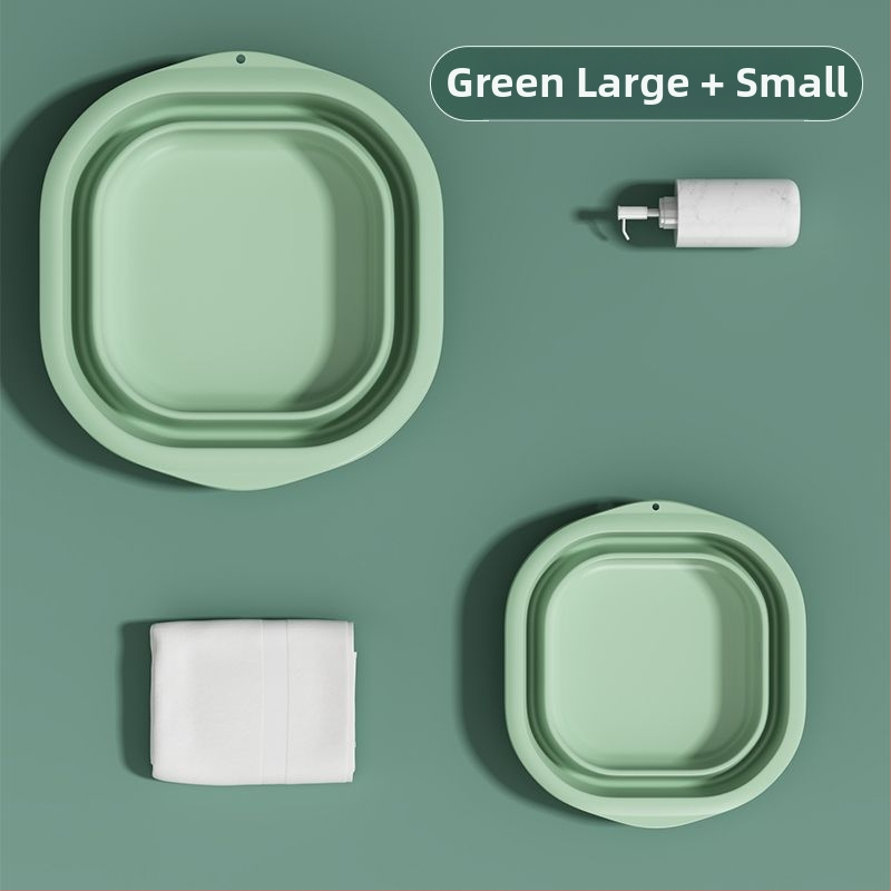 Zložená plastová umývacia misa pre domáce a cestovné použitie, ľahká 100–120 g, na pranie na internáte