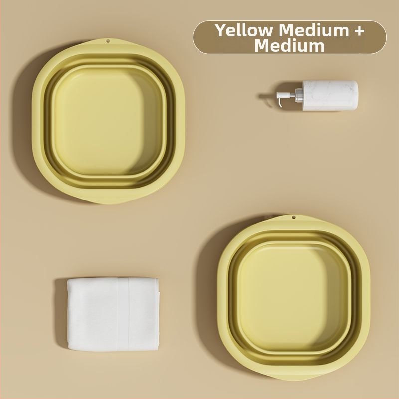 Zložená plastová umývacia misa pre domáce a cestovné použitie, ľahká 100–120 g, na pranie na internáte