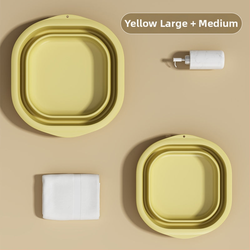 Zložená plastová umývacia misa pre domáce a cestovné použitie, ľahká 100–120 g, na pranie na internáte