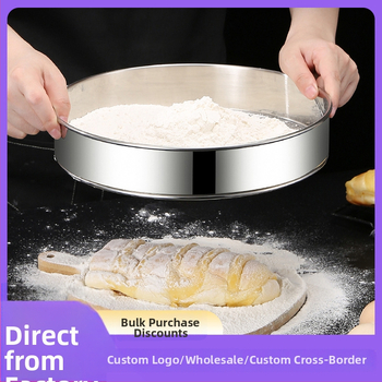 Runnuo nerezový oceľový siet na múku 304, rukoväť, ultra jemný sieť s 60 mriežkami, pôvod: Čaozhou, Guangdong