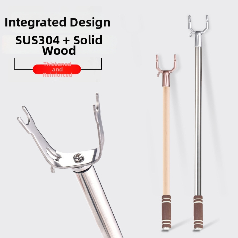 Nerezová oceľová tyč na sušenie oblečenia na balkóne; Materiál: nerezová oceľ; Kategória: vešiak na oblečenie; Aplikácia: balkón