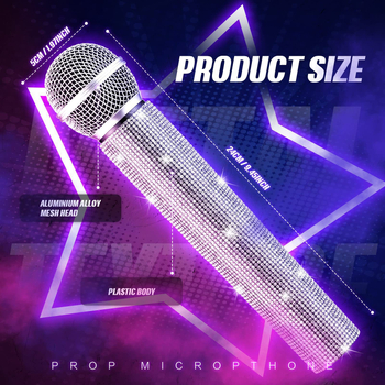 Παιδικό μικρόφωνο προπονητικό με κρύσταλλα (μοντέλο: Συλλογή εξαρτημάτων; μάρκα: Άλλος; ενσύρματο: Ναι; κατευθυντικότητα: Καρδιά; SNR ≥70 dB)