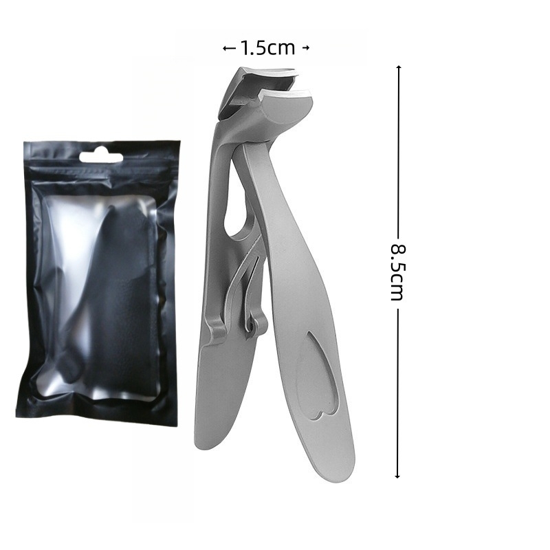 Νυχοκοπτικά από ανοξείδωτο ατσάλι με γωνιακό σχεδιασμό, εξοικονόμηση προσπάθειας, anti-splash, ευρύ άνοιγμα